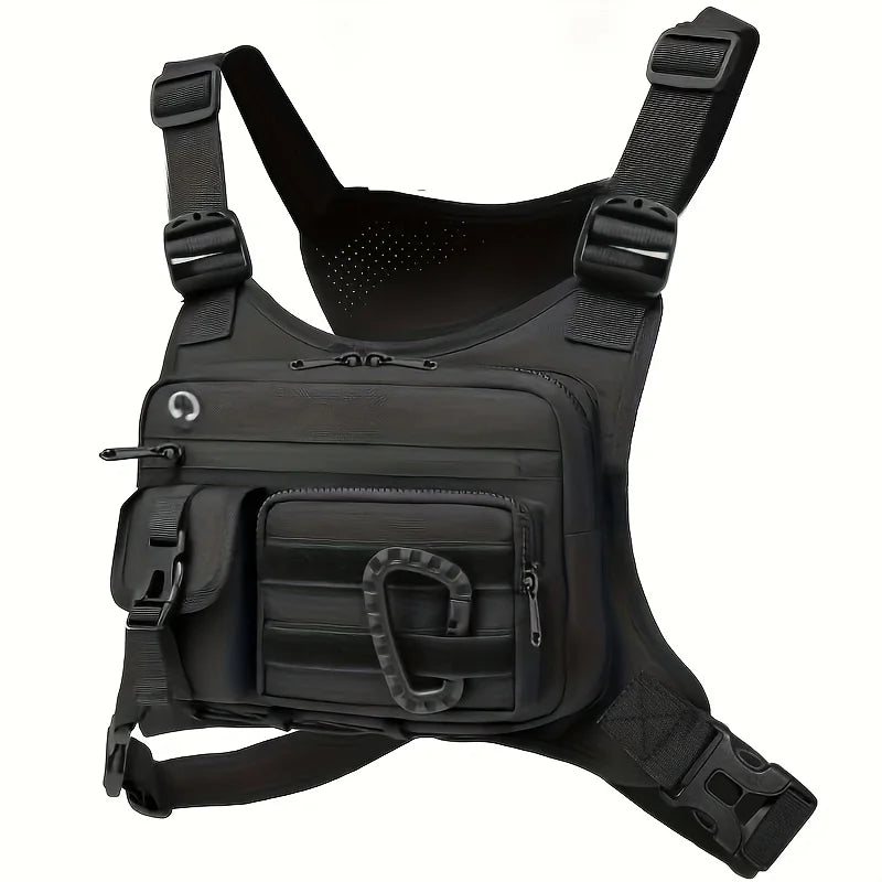 Tactical Chest Bag for Running Cycling EDC Men Women Outdoor Vest Rig