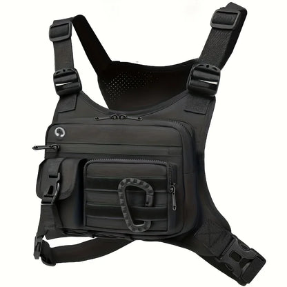 Tactical Chest Bag for Running Cycling EDC Men Women Outdoor Vest Rig
