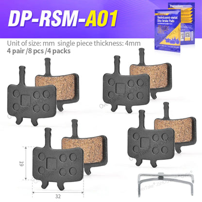 Avid BB7 Juicy 3 5 7 Disc Brake Pads Resin Semi-Metal Ultimate Sport EX