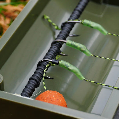 Hirisi Carp Rig Wallet Tackle Box for Zig Chod Hair Rigs Hooklink Line Storage