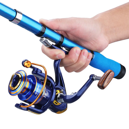 Sougayilang Fishing Reel 1000-7000 Spinning 10kg Max Drag Metal Spool