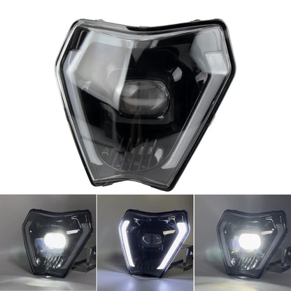 E24 Motorcycle LED Headlight Headlamp DRL Light For KTM EXC EXCF SX SXF XC XCF XCW XCFW 125 150 250 300 350 400 450 505 525 530 - EXPROTAS