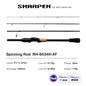 PURELURE SHARPEN Travel Rod XF/MF Action Spinning Casting Rod w/ FUJI Parts