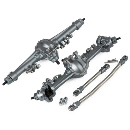 CNC Aluminium Front Rear Axle Bevel Gear SOA Mount 1/10 RC Crawler SCX10 II