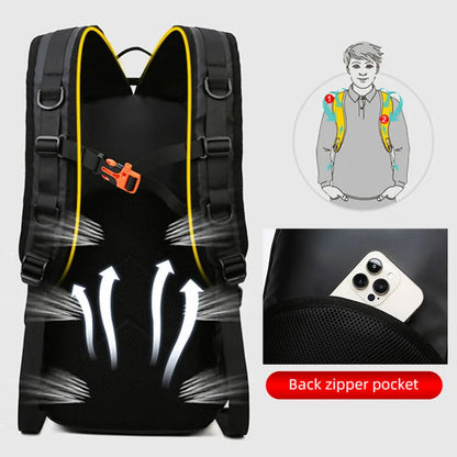 Waterproof Fishing Lure Bag Molle System Men's Multi-functional Outdoor Travel Hiking Camping Shoulder Backpack