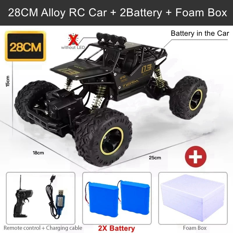 EXPROTAS RC Car Remote Control 4X4 All Terrain Brushless Outdoor Vehicle