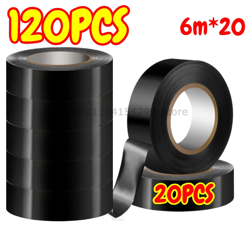 Retardant Electrical Tape Black Insulation PVC for Industrial Household Use