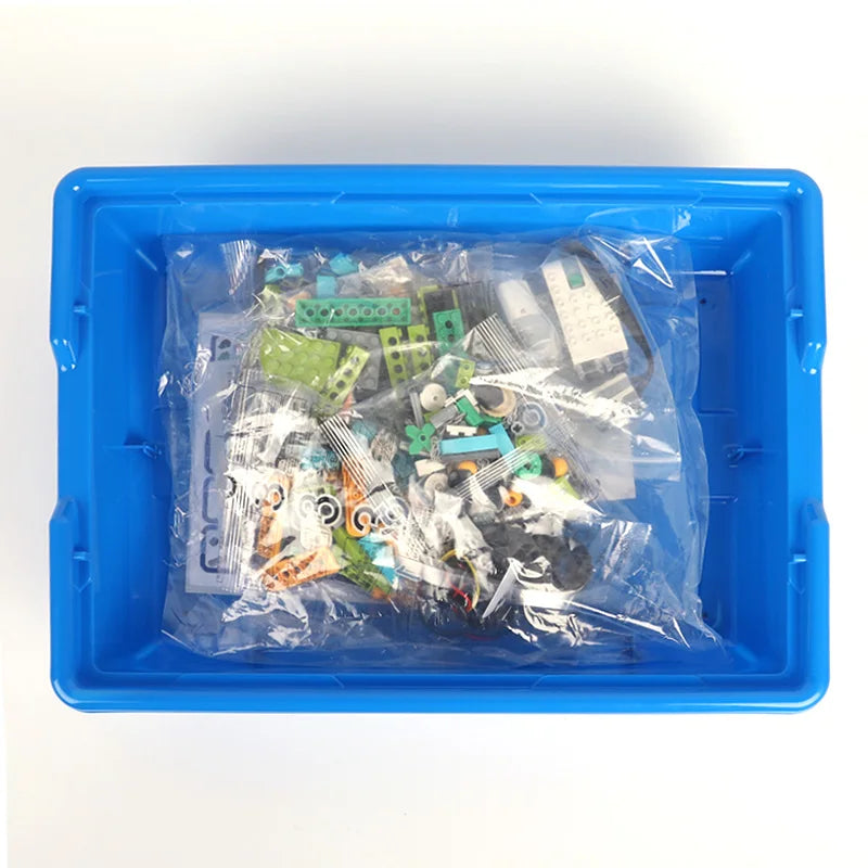 NEW 280PCS Parts WeDo 2.0 Robotics Construction Core Set Building Blocks Compatible with 45300 Scratch 3.0 Educational DIY Toys-EXPROTAS