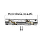 1/10 RC Crawler Metal Internal Spline Driveshaft w/ Universal Joint - EXPROTAS