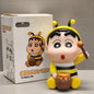 Crayon Shin-chan with Nohara Shiro Bee 10cm Anime Action Figure Model Toy