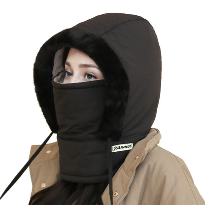 Winter Hat Waterproof Windproof Warm Down Cap for Men Women Outdoor Skiing