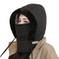 Winter Hat Waterproof Windproof Warm Down Cap for Men Women Outdoor Skiing