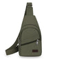 Men's Chest Bag Crossbody Sling Outdoor Travel Pack Waterproof Multi Pocket