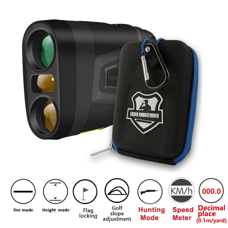 ARTBULL Golf Laser Rangefinder 1000M 650M Telescope with Flag-Lock Slope Pin Distance Meter for Hunting Monocular-EXPROTAS