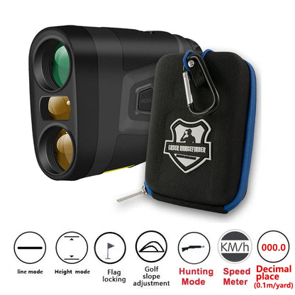 ARTBULL Golf Laser Rangefinder 1000M 650M Telescope with Flag-Lock Slope Pin Distance Meter for Hunting Monocular-EXPROTAS