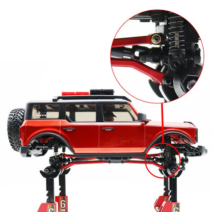 1/24 RC Crawler Metal High Clearance Chassis Link Set for Axial SCX24 - EXPROTAS