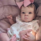 50cm Bettie Reborn Baby Doll Rooted Hair Soft Cloth Body Painted Veins Bebe