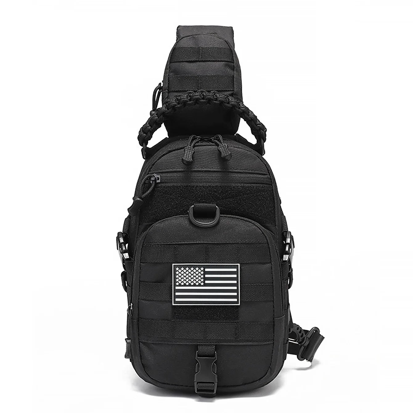 Outdoor Chest Bag Adjustable Running Hiking Pack for Men/Women Sports