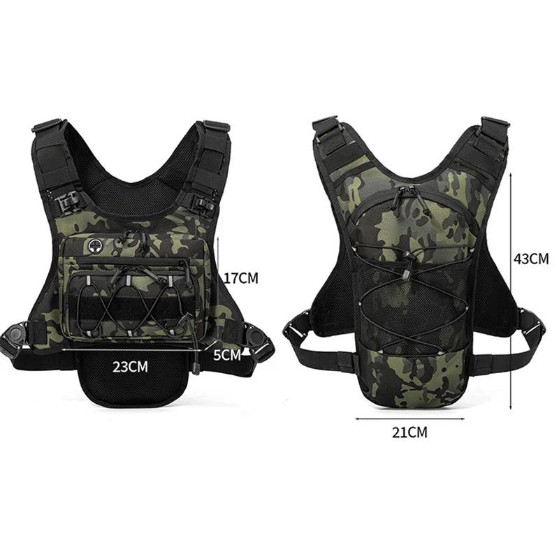 Hydration Vest Bag for Running Hiking Cycling Men Women Breathable Pack