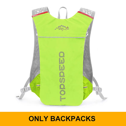 Outdoor Trail Running 5L Ultralight Backpack Hydration Jogging Vest Men Breathable Marathon Bicycle Bag Water Bottle 500ML-EXPROTAS