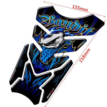Fuel Tank Pad for Suzuki Bandit 600 650 1200 1250 Motorcycle Protection