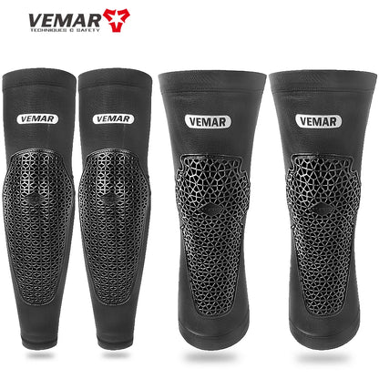 VEMAR Motorcycle Knee Elbow Pads Anti-Fall MTB DH Motocross Guards