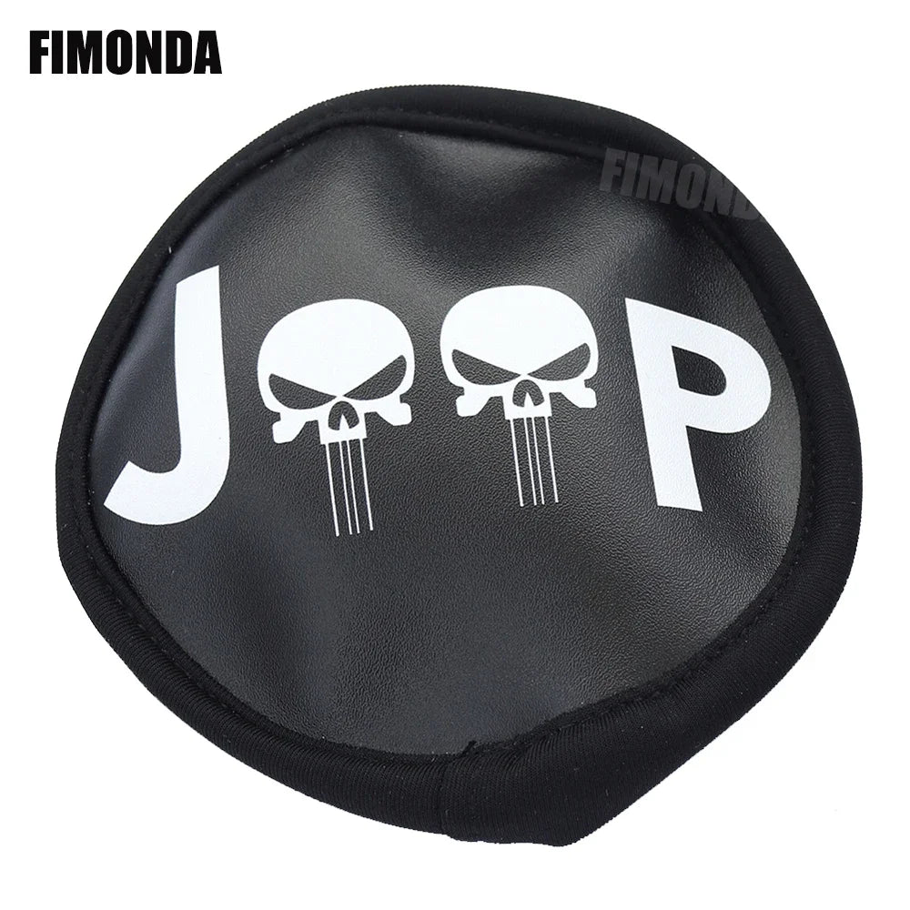 1/10 Leather Spare Tyre Cover 1.9 110-120mm Wheels RC Crawler TRX4 D90