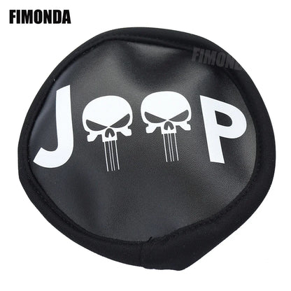 1/10 Leather Spare Tyre Cover 1.9 110-120mm Wheels RC Crawler TRX4 D90