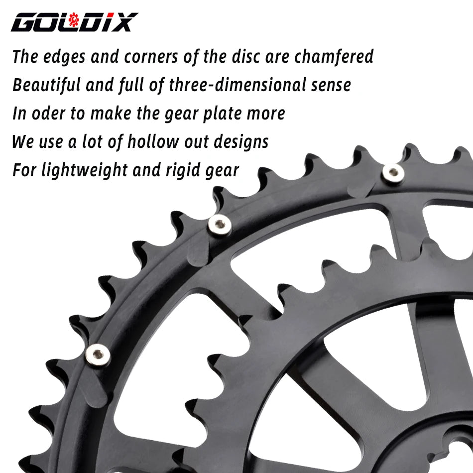 Direct Mount Chainring 50-34T 52-36T 53-39T for 20/22 Speed Road Bike