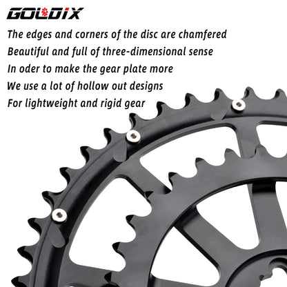 Direct Mount Chainring 50-34T 52-36T 53-39T for 20/22 Speed Road Bike