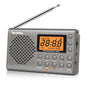 Portable AM/FM Shortwave Radio with Clock Function & Sleep Timer - Digital