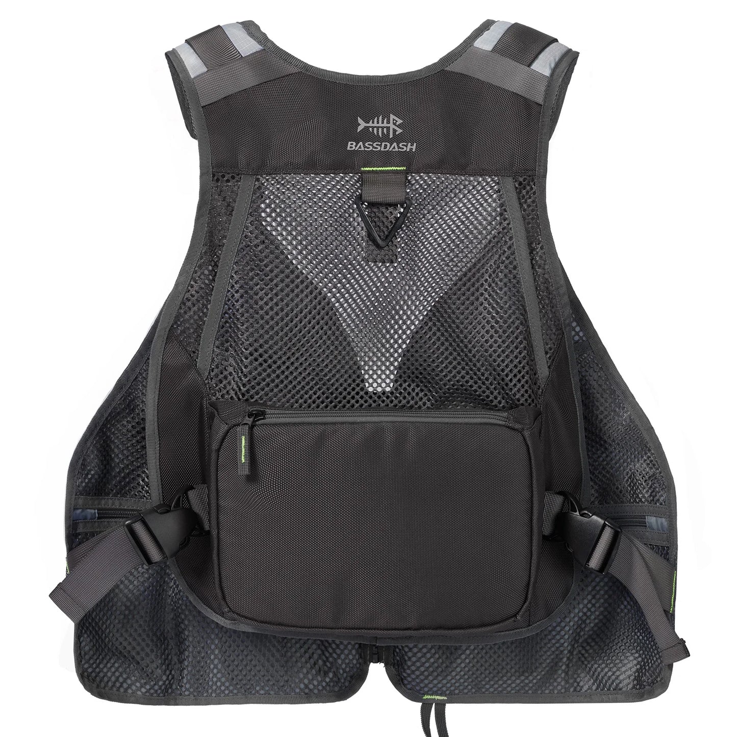 Breathable Fishing Tackle Vest Bassdash Adjustable Outdoor Sports Waistcoat