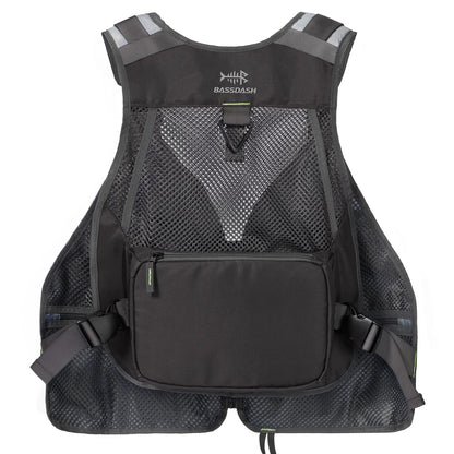 Breathable Fishing Tackle Vest Bassdash Adjustable Outdoor Sports Waistcoat
