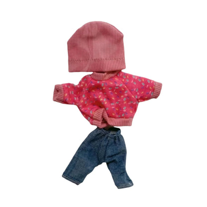 9 Styles Plush Clothes Outfits for 6 Inch Silicone Reborn Doll Overalls