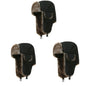 Winter Ushanka Trapper Hat Mens Russian Ear Flap Fur Cap