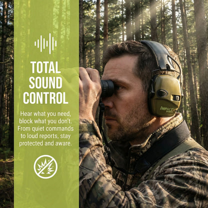 Hearing Protector Electronic Tactical Shooting Earmuffs Active Anti-noise