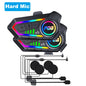 Y10 Max Motorcycle Helmet Bluetooth 6.0 Intercom Headset CVC DSP Noise Reduction