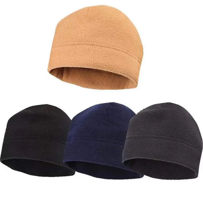Tactical Fleece Hat Scarf Set Thermal Winter Balaclava Face Mask Cycling Neck Warmer