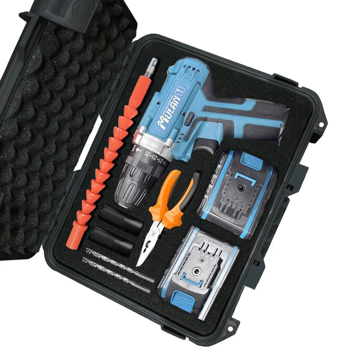 Plastic Box Waterproof Sealed Shockproof Case Dry Storage 250x200x76mm