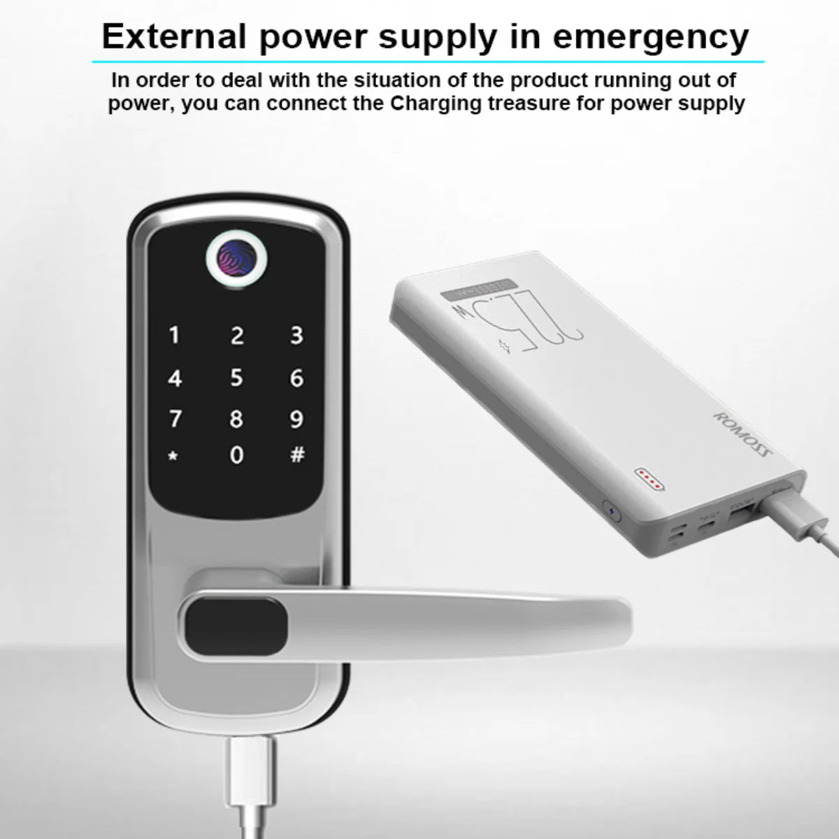 TTLock / Smart Home Security / WIFI App / Digital Keyless Door Entry AirBnB NFC-EXPROTAS