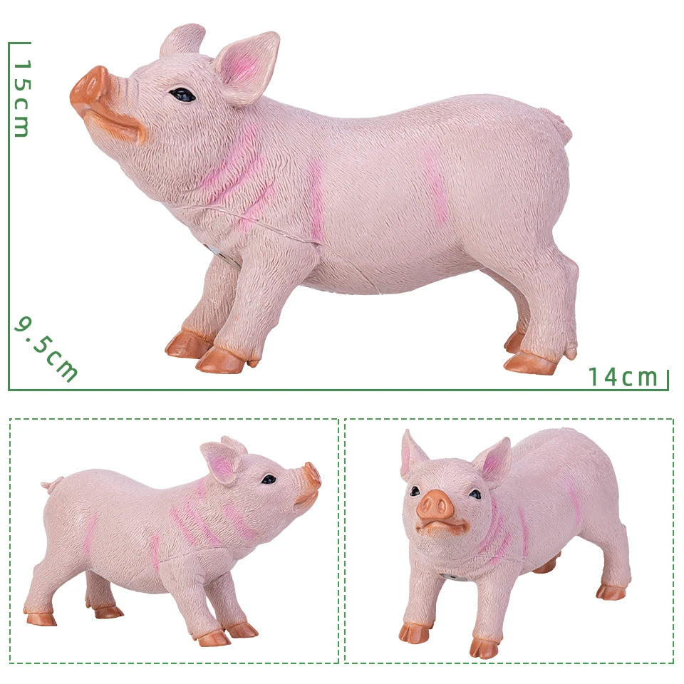 Big Size Soft Rubber Animal Action Figures for Children Educational Collection
