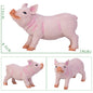 Big Size Soft Rubber Animal Action Figures for Children Educational Collection