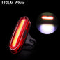 Bicycle Light LED Rear Tail Lamp Waterproof USB Rechargeable Bike Safety