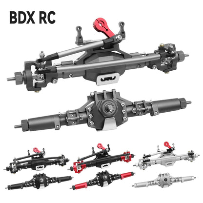 CNC Aluminum Diamond Front & Rear Axle for 1/10 RC Crawler Axial SCX10 II 90046/90047 - EXPROTAS