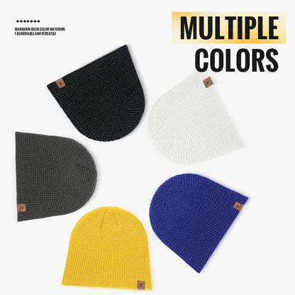 Windproof Ear Protection Beanie Hat Warm Reflective Cycling Running Cap