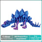3D Printed Tyrannosaurus Rex Dinosaur Model Jointed Movable Realistic Decor