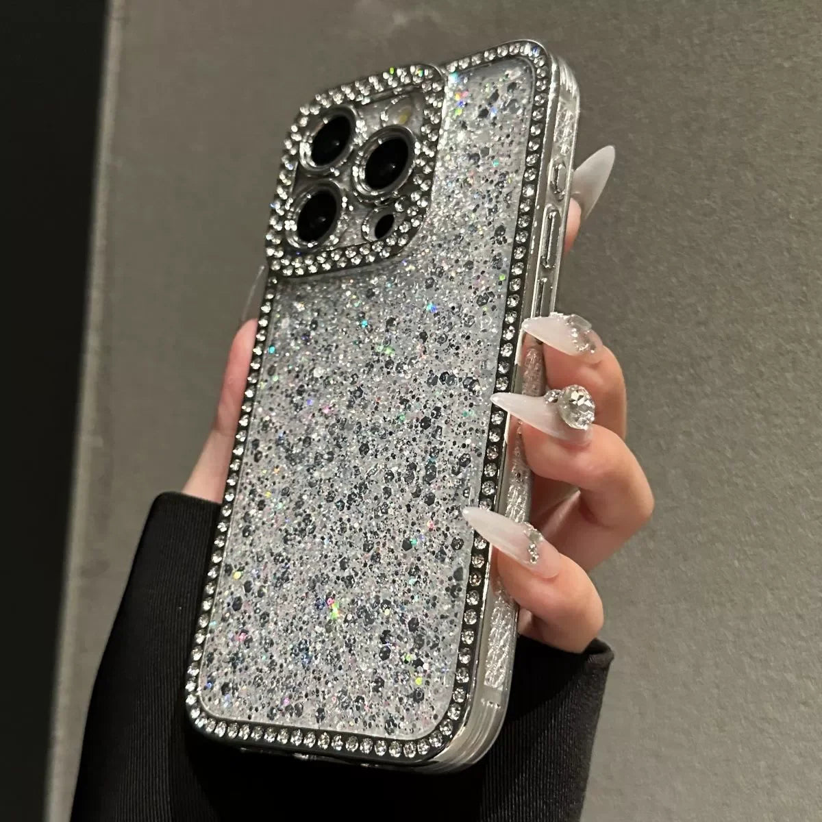Bling Diamond Clear Case for iPhone 11-15 Pro Max Plus Soft Shockproof Cover