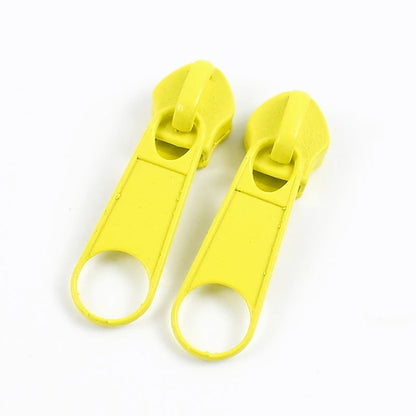 50/100/200Pcs 3#5# Zipper Slider For Nylon Zippers Bag Garment Zip Puller Backpack Pocket Zips Repair Kit DIY Sewing Accessories