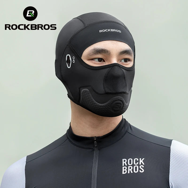 UV Protection Cycling Balaclava Face Mask Ice Silk Helmet Liner Rockbros