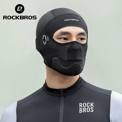 UV Protection Cycling Balaclava Face Mask Ice Silk Helmet Liner Rockbros